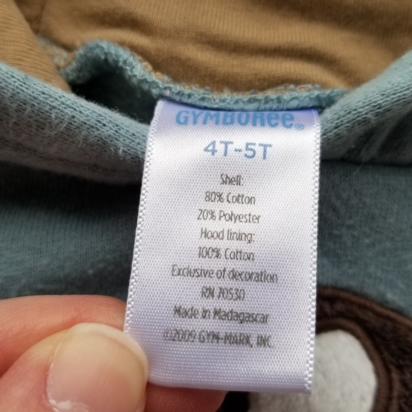 2009 vguc Gymboree dog 🐕 hoodie - Picture 5 of 10
